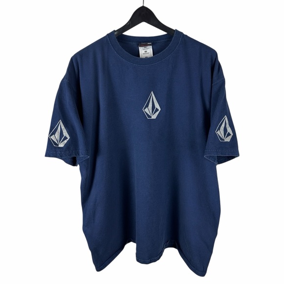 Vintage Y2K Volcom Skateboards Diamond Logo Streetwear Skate Shirt Size 2XL - Picture 1 of 9